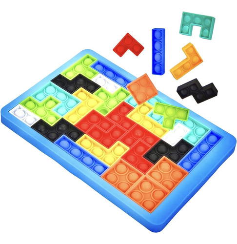 Fidget Toys Jigsaw Puzzle Bubble Board Game Sensory Fidget T