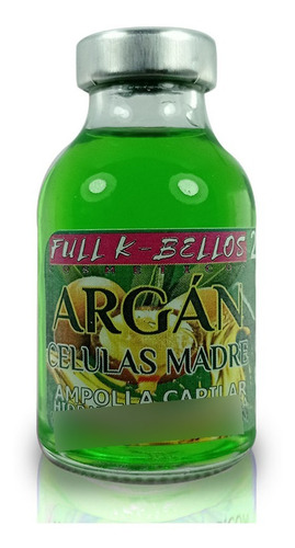 Ampolla Capilar Argan Celulas Madre 25m - mL a $920