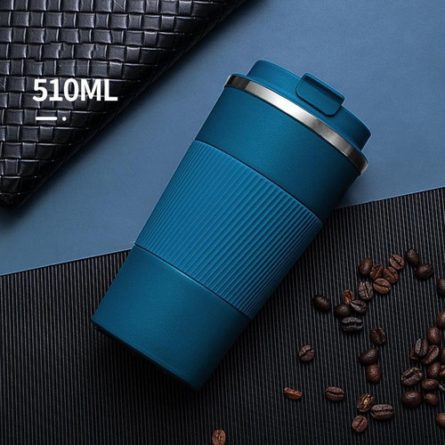 Viaje Taza De Café Agua Caliente Y Fría Café Té Bebiday