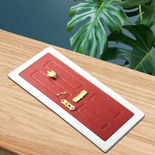 4 Accesorios De Decoración De Casa De Muñecas En Miniatura