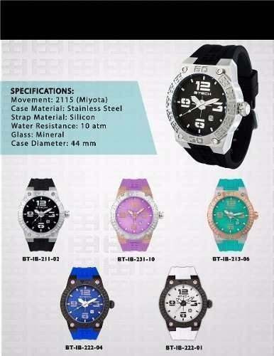 Imagen 2 de 3 de Reloj Btech Bt-ib-222-04