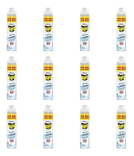 Raid Multi Água Purificada 420ml (kit C/12)