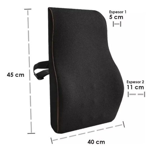 Cojin Lumbar + Coxis Gel Tech 4 Fundas- Regalo Apoyabrazos