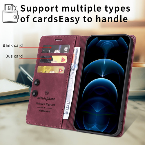 Funda De Piel Tipo Cartera Para Huawei Y9 Prime/honor 9x/10lite, Ranura Para Tarjetas, Hebilla Magnética, Tapa