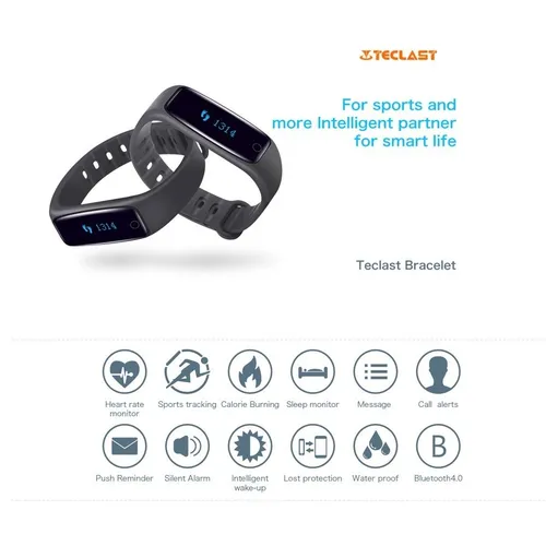 Teclast H30 Pulsera Inteligente Bluetooth - Envio Gratis