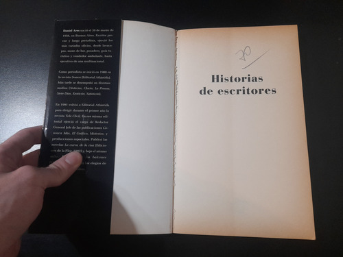 Historias De Escritores Daniel Ares Extra Alfaguara (Usado)