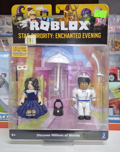 Roblox — 2 muñecos de 7 cm — Star Sorority: Enchanted Evening
