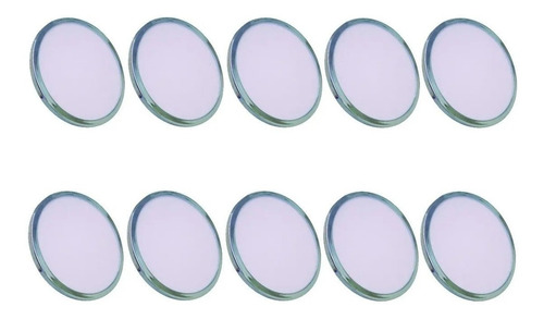 Spot Led 15w Led Ajustable Caja Bote Integral 10 Lamparas Color Celeste