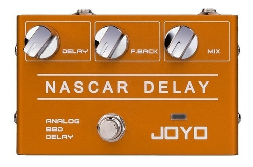 Imagen 1 de 1 de Pedal Joyo Nascar Analog Delay - Serie Revolution