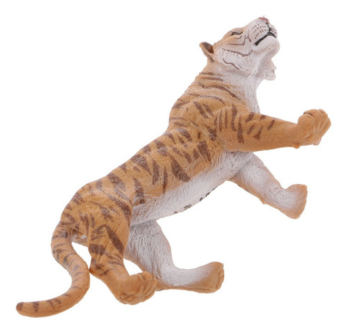 Figura De Acci?n Realista Macho Tigre De Juguete Para Ni?os