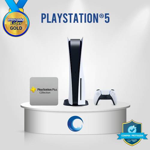 Imagen 2 de 5 de Consola Playstation 5 Disco Y Digital Ps5 + Juegos.