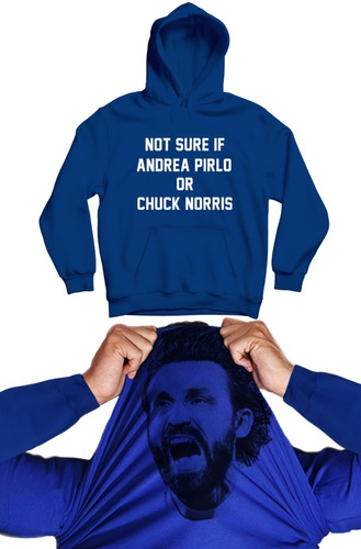 Sudadera Reversible Andrea Pirlo Hoodie Hombre Y Niño