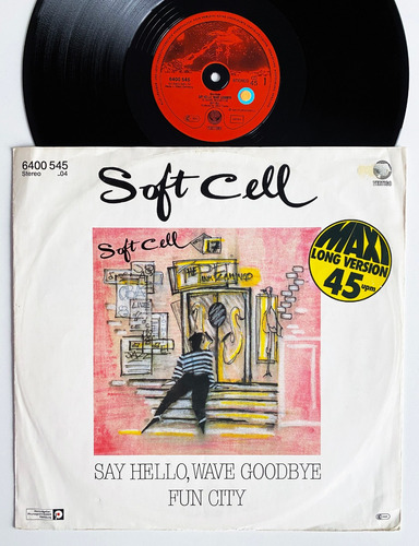 Soft Cell - Say Hello, Wave Goodbye - Vinilo Germany Ex/ex