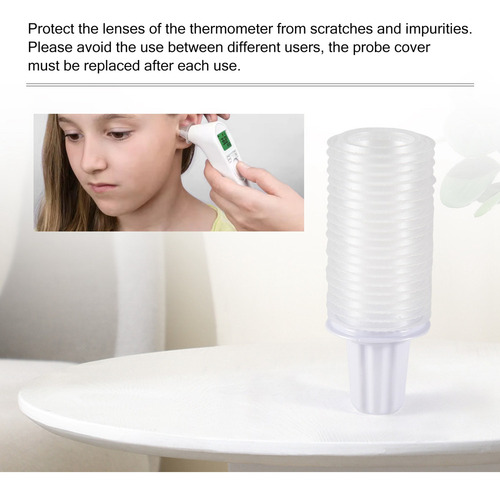 120 Fundas Desechables Para Termómetro De Oído, Ear Thermome