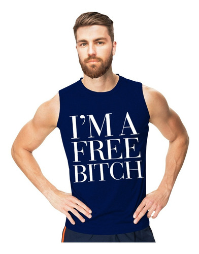 Lady Gaga Playera Sin Mangas Tank Top Gym Im A Free Bitch