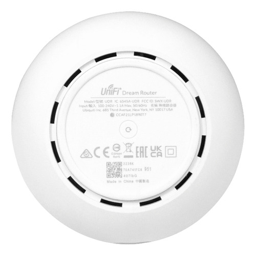 Ubiquiti Wifi6 4-1000(2-poe 1-wan Msd Unifi Cloud Gateway Dr