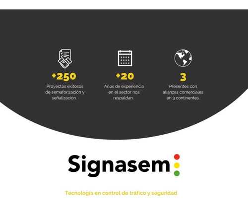 Imagen 4 de 4 de Lámpara Led Para Semaforo Tipo Vehicular Color Ámbar 30cm