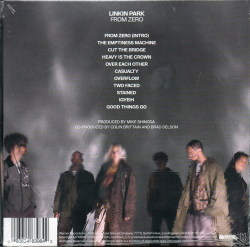 Linkin Park From Zero Cd - Deftones System Of A Down Incubus