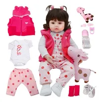 Comprar Muñecas Realista Reborn Silicona Bebé Reborn 48 Cm
