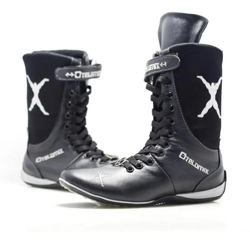 Bota Deportiva Negro Moda Gym! Pregunta Por Tu Talla | Meses sin intereses
