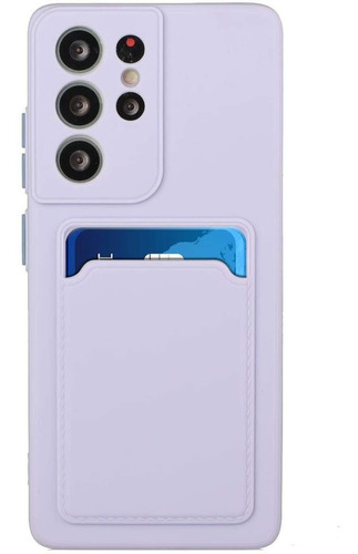 Funda Protectora De Silicona Delgada Con Funda Para