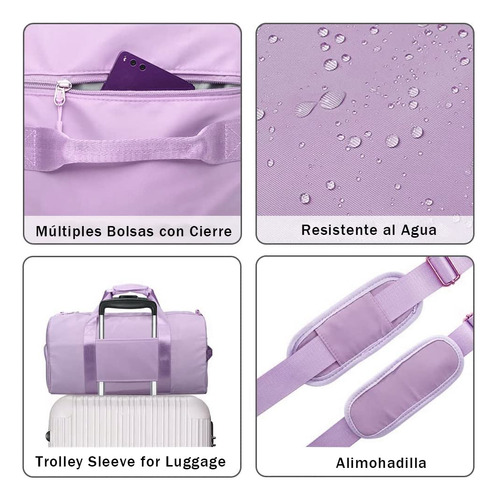 Maleta Deportiva Bolsa De Deporte Gym Con Compartimento