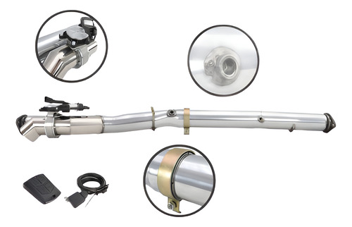 Downpipe 3 Pol Ford Ranger 2.2 3.2 2013 2016 Difusor Escape