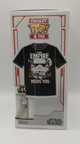 Funko Stormtrooper Pocket & Tee (playera Y Mini Funko) (Usado)