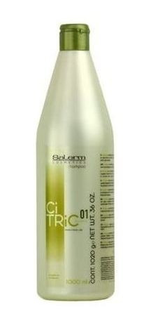 Shampoo Acido Para Cabellos Tenidos Salerm Profesional 1l