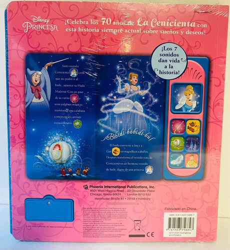 Libro Disney Princesa La Cenicienta Un Cuento Para Siempre