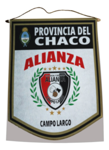 Banderin 40cm Gold Alianza Campo Largo Chaco Alianza Campo Largo Chaco Alianza Campo Largo Chaco