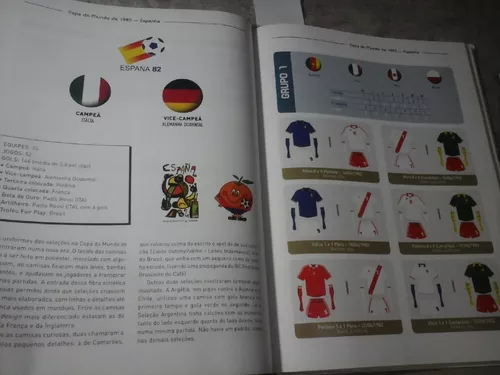 A história das camisas de todos os jogos das Copas do Mundo - Panda Books