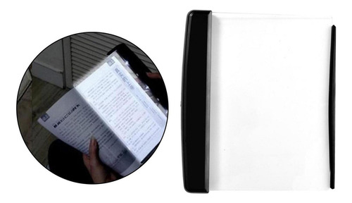 2 Portátil Led Libro Luz Lectura Panel De Lámpara Plana