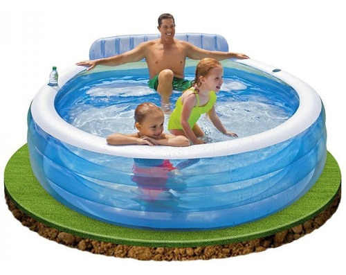 Piscina Inflable Circular Intex Verano