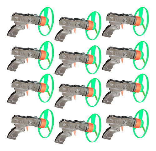Pistola Lanza Trompo + Hélice Voladora Souvenir Piñata X 10