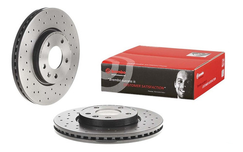 Discos Brembo Xtra Chevrolet Cruze Hatch 1.7 Td 14-19 D Par