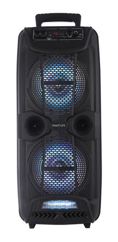 Imagen 1 de 8 de Parlante Portatil Partybox 2 Vías 8 15w Pb208015 Smartlife