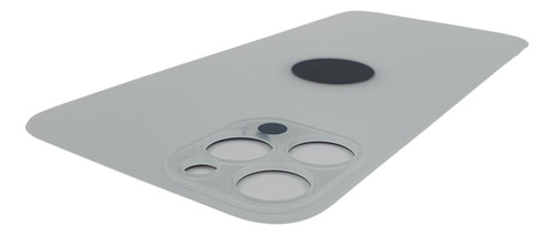 Tapa Trasera iPhone 12 Pro Max Carcasa Color Plata