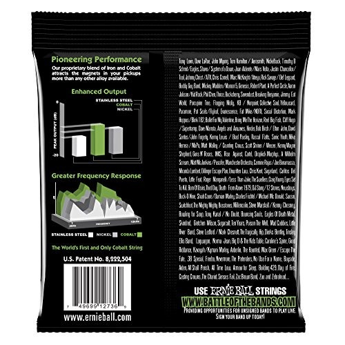Imagen 3 de 3 de Ernie Ball Cobalt 5-string Regular Slinky Bass Strings,