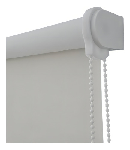 Cortina Rolo Blackout 2,40 L X 1,40 A 100% Blecaute 0% Luz Cor Bege