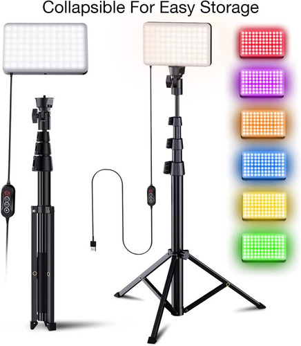 Imagen 3 de 5 de Panel De Iluminación Fugetek Rgb Profesional