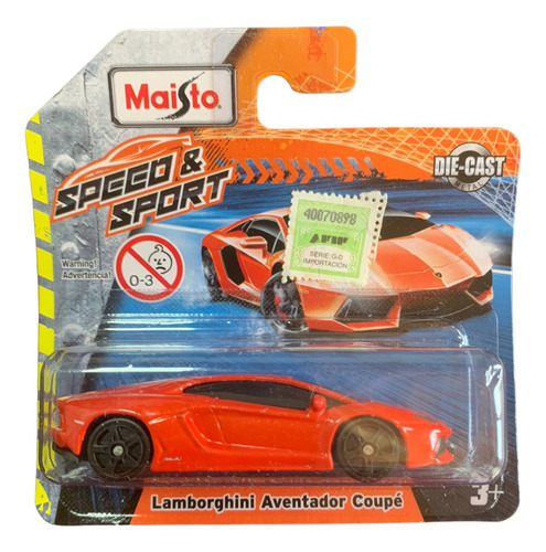 Auto Autito Maisto Metal Lamborghini Aventador Original