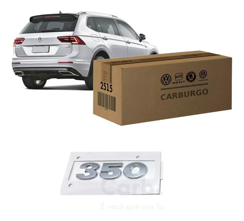 Emblema Traseiro Original Volkswagen 350 Tiguan E Jetta