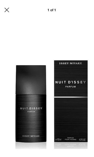 Issey Miyake Nuit D'issey Parfum 125 Ml