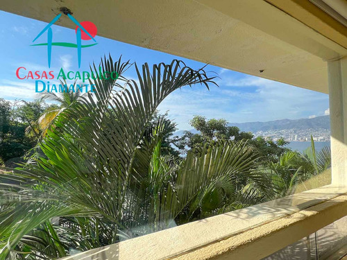Cad Casa Capricho. Terraza Con Extraordinaria Vista A La Bahía De Acapulco