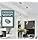 Lámpara Led Espiral 5500 K Blanco Frío, Cocina, Ajustable