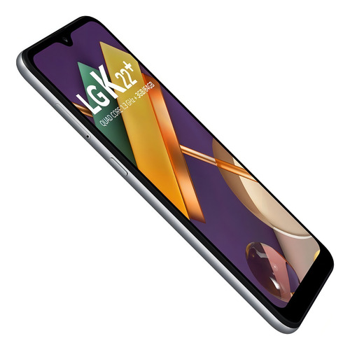 Smartphone LG K22 Plus Tela 6,2 64gb 3gb Ram Android Titânio - Excelente (Recondicionado)