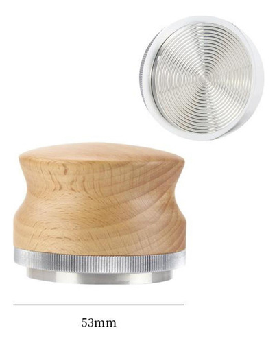 Distribuidor De Café Espresso/nivelador/mango De Madera Con