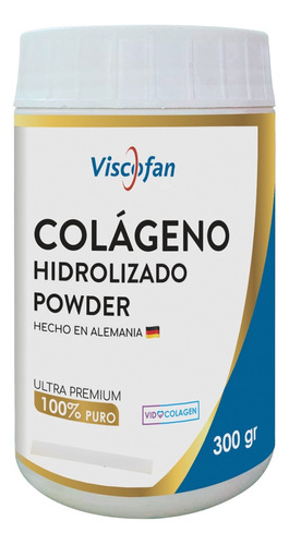 Colágeno Hidrolizado Alemán Ultra Premium 100% Puro 300gr