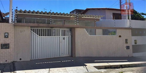 Casa Com 3 Dormitórios À Venda, 188 M² - Barro Vermelho - Natal/rn - Ca0195 - Ca0195